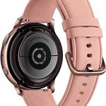 Renewed Samsung Galaxy Active 2 R835U Smartwatch: 40mm GPS + LTE, Elegant Rosegold Leather Band