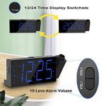 180°Projector Clock LED Display for Kid