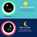 Sun & Moon Rise Kids Alarm Clock Wake Up Light & Night Light