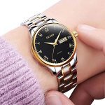 Women Watch with Day and Date,Female Watch for Small Wrist