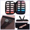 Pink 36 Watch Bands Storage Carrying Case