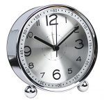 Non-Ticking Silent Metal Small Clock