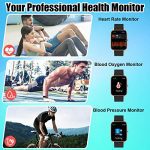Fitness Watch with Blood Pressure Heart Rate Monitor Activity Tracker