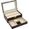 Display Drawer Lockable Watch Case Organizer