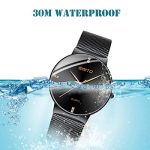 Deep Blue Ultra Thin Wrist Watches for Men