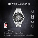 Skeleton Waterproof Automatic Self-Winding Watch for Men