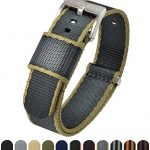 20mm Slate Grey Jetson NATO Style Watch Strap