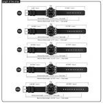 Silicone Watch Band 14mm Soft Rubber Replacement Strap