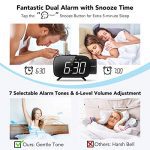 Projection Alarm Clock, ELEGIANT FM Radio Alarm Clock