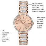 Rose Gold with Fine Swarovski Luxury Crystals Bracelet Watch