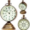 Bedroom Nautical Desk Clock Vintage Table