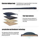 Ritche Navy Blue Leather 20mm Watch Band Alligator Watch