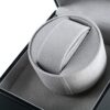 Single Watch Winder in Black Leather