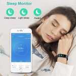 Waterproof Fitness Watch Heart Rate Monitor with Calories/Step Counter