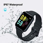 Ultimate Health and Connectivity: Smart Watch for Android and iOS in Black