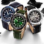Stuhrling Original Mens Watch -Black Leather Dress Watches