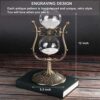 Metal Sand Watch Small Rotating Sand Timer Clock