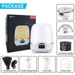 Star Projector Night Light Bluetooth Speaker 360 Degree Rotation