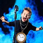 Gold Clock Necklace: A Must-Have Hip Hop Rapper Accessory for Your White Rabbit Costume