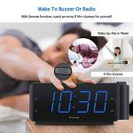 DreamSky Projection Alarm Clock Radio with USB Charging