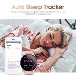 Smart Watch with Heart Rate Blood Pressure Sleep Monitor