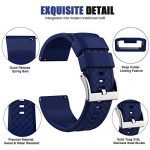 Ritche 20mm Silicone Watch Band Compatible with Samsung Galaxy
