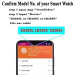 Smart Watch Portable Magnetic Charger for ID205L ID205U