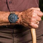 WOCCI 18mm Watch Band, Dark Brown Saddle Style