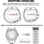 Ritche 20mm Leather Watch Band Quick Release for Men Women