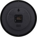 12-Inch Wall Clock with Temperature and Humidity