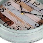 HYLANDA Rustic Wall Clock, Wall Clocks Battery Operated
