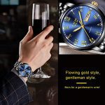 LIGE Watches Mens Fashion Sports Waterproof Analog Quartz Watch