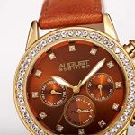 August Steiner Swarovski Crystal Studded Women’s Watch