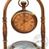 Nautical Clock Ship Table Clock Brass Desk Clock