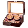 FRUCASE Automatic Watch Winder Brown New Version