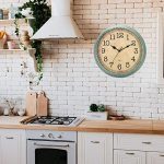 Vintage Retro Wall Clock Silent Non-Ticking