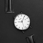 BUREI Men's Fashion Minimalist Wrist Watch Analog