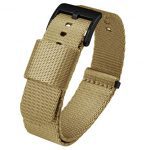 20mm Khaki Tan BARTON Jetson NATO Style Watch Strap