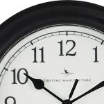FirsTime & Co. Black Essential Wall Clock