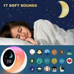 Sun & Moon Rise Kids Alarm Clock Wake Up Light & Night Light