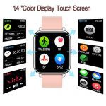 Smartwatch with Heart Rate and Sleep Monitor Fitness Tracker for Women