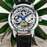 Stuhrling Original Legacy Automatic Self Wind Genuine Leather Strap