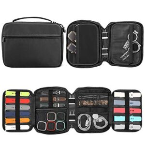 Fintie Watch Bands Storage Bag, Watch Band Organizer Travel