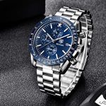 BENYAR - Wrist Watch for Men, Stainless Steel Strap Watches