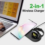 EloBeth Wireless Charger Station Compatible with Samsung Duo