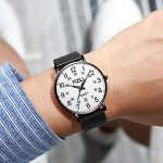 FIZILI Mens Watches Ultra-Thin Minimalist Waterproof-Fashion