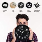 Wall Clocks for Living Room Battery Operated