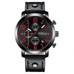 Waterproof Black Men's Watch Business
