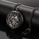 SIBOSUN Pocket Watch Personalized Engraved Mechanical MOM