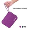 Betoores Watch Band Case Travel Organizer Bag